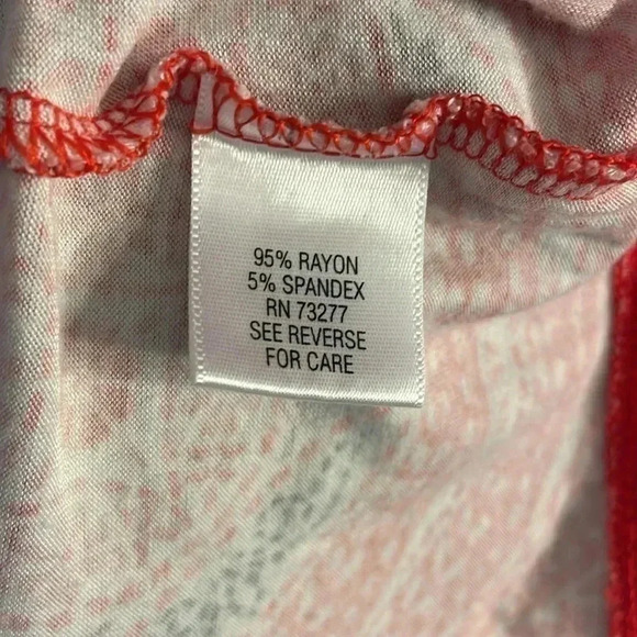 ELLE Women’s Medium Skinny Strap V Neck Dress - Picture 8 of 9